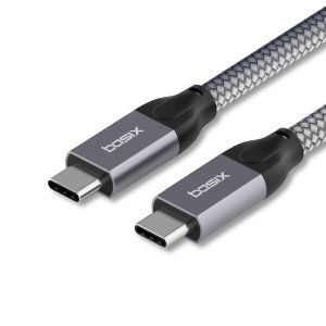베이식스 X11 100W C to C PD 고속 충전 케이블 10Gbps 4K 60Hz