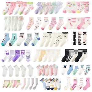 여아 남아 봄 여름 양말 세트 키즈 어린이 주니어 초등학생 발목 니삭스 어린이집 유치원