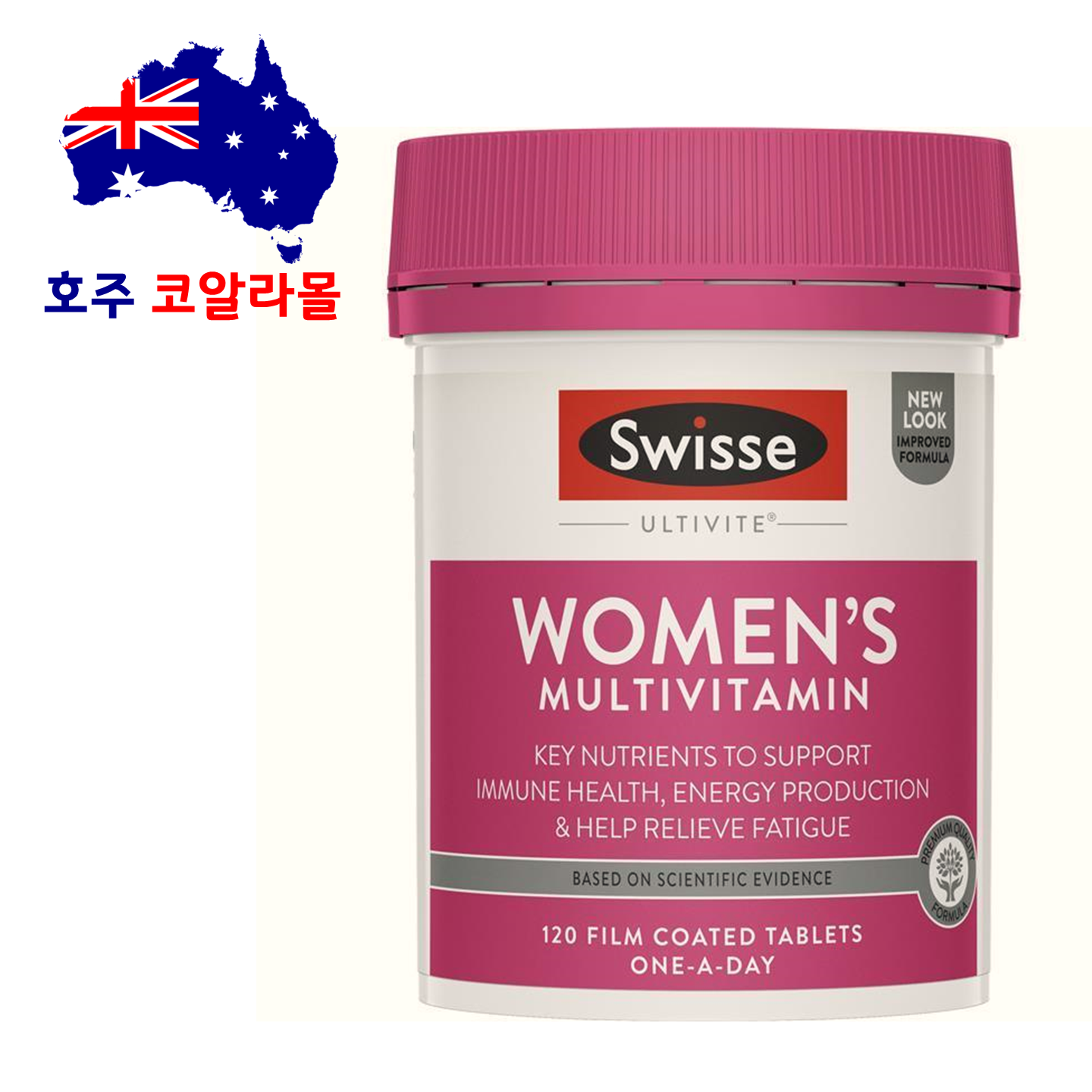 호주직구 <b>스위스</b> 여성 멀티종합비타민 120정 Swisse Multivitamin