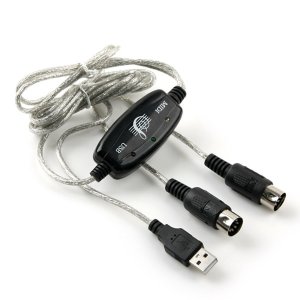 미디케이블 USB MIDI DIN5 디지털피아노 신디사이저 마스터키보드 연결 KT805