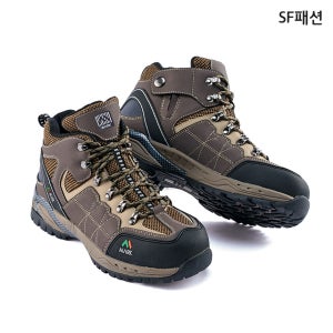 브라운 6인치 안전화 작업화