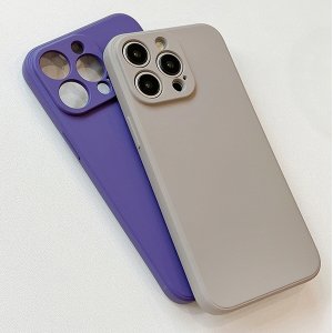 아이폰12 프로 맥스 리퀴드 실리콘 카메라 렌즈보호 풀커버 핸드폰 케이스