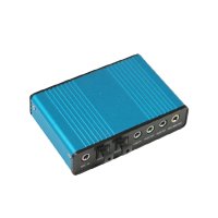 USB 사운드카드 외장 5.1 SPDIF 오디오 광 디지털 음성 컨버터 A3957