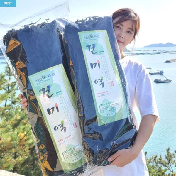 26년 유기 완도 초사리 건미역 부드러운 산모미역 어린미역