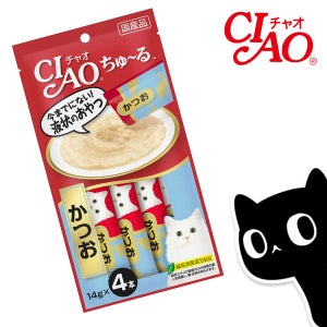 이나바 챠오츄르 고양이 간식 SC-72 가다랑어, 56g, 1개