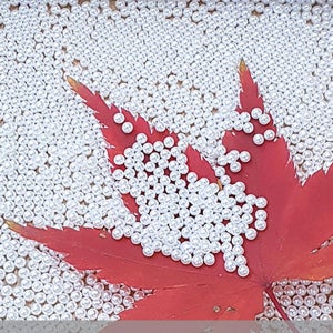 고광택 무구멍 미세진주알 펄 악세사리 DIY부자재료 미니 비즈 구슬