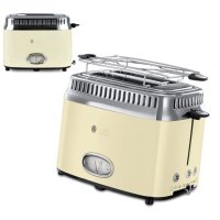 러셀홉스 2구 토스터기 - 크림 Russell Hobbs 2 Slot Toaster - Cream W 28.3 x L 17.1cm 1.6kg 코스트코