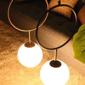 식탁조명 볼링 1등 펜던트 ( 블랙 / 신주샤틴 )