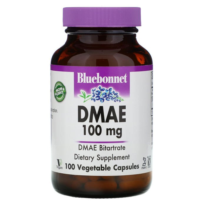 블루보넷 뉴트리션 <b>DMAE 100mg</b> 베지 캡슐 100정