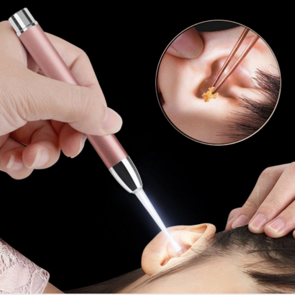 유연 귀이개 귀파개 귀후비개 5종 LED 귀지 집게 핀셋 귓밥 청소 귀청소기