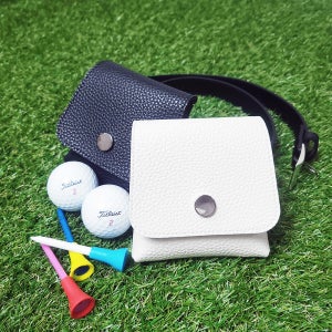 골프 공 주머니 미니 백 사각 벨트 가방 힙색
