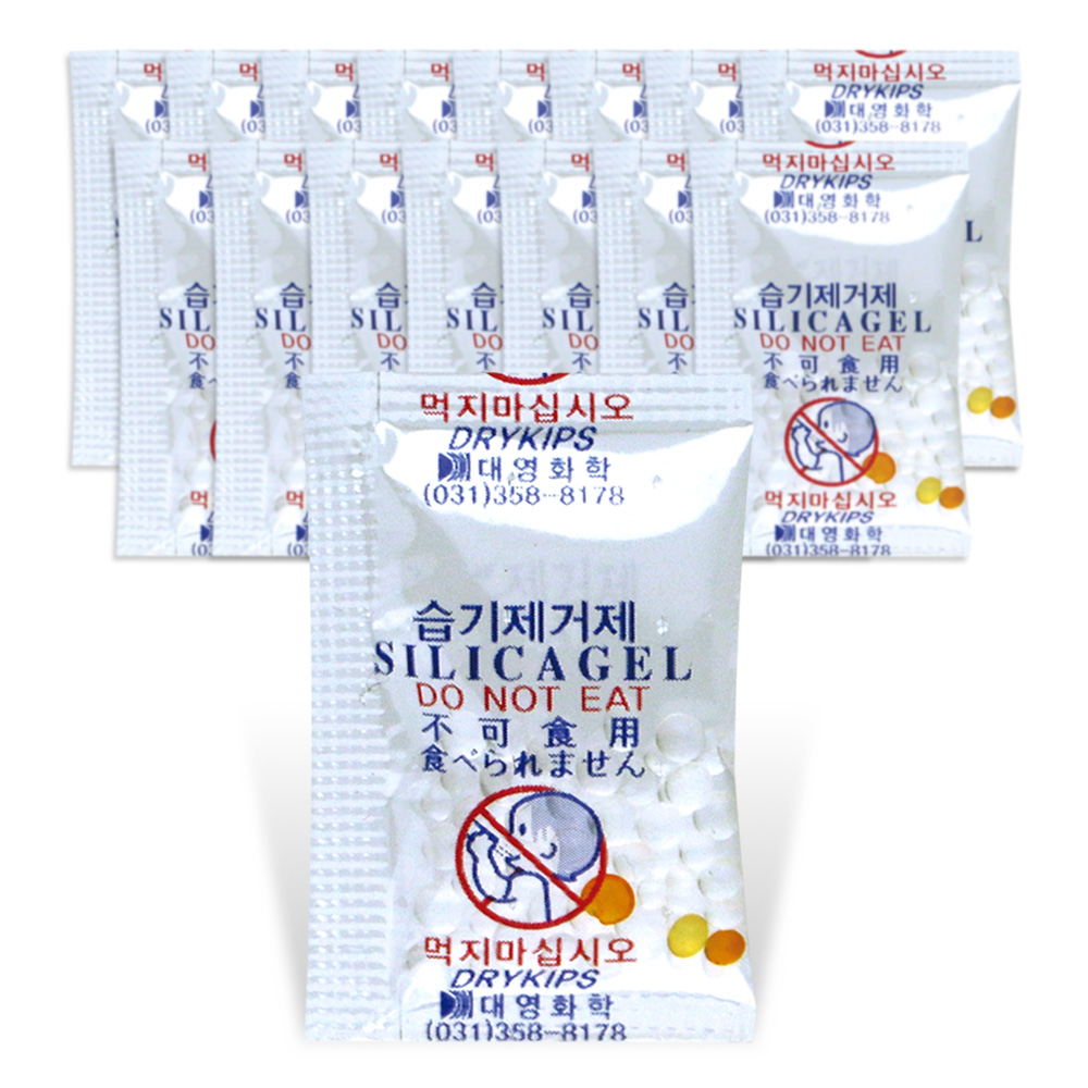 식품용 <b>실리카</b>겔 제습제 OPP비닐 0.5g 100개 - <b>실리카</b>겔, 산소흡수제 소량판매