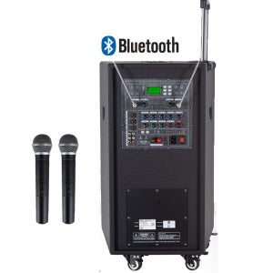 카날스 EG-615/ 600W 무선 이동식앰프스피커 포터블 강의용 휴대용 USB 블루투스