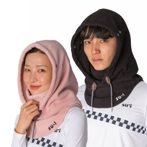 수이골프 시야확보 안전 후드 넥워머 방한 마스크 골프 스포츠 여성 남성 겨울