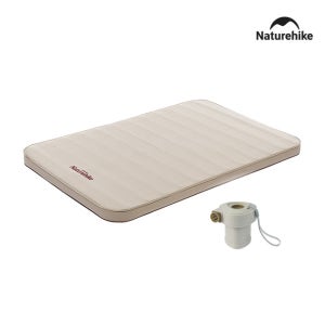 [라스트PRICE] 네이처하이크 C10 자충 매트 더블 캠핑 매트 토퍼 차박 에어 감성 고탄력 고밀도