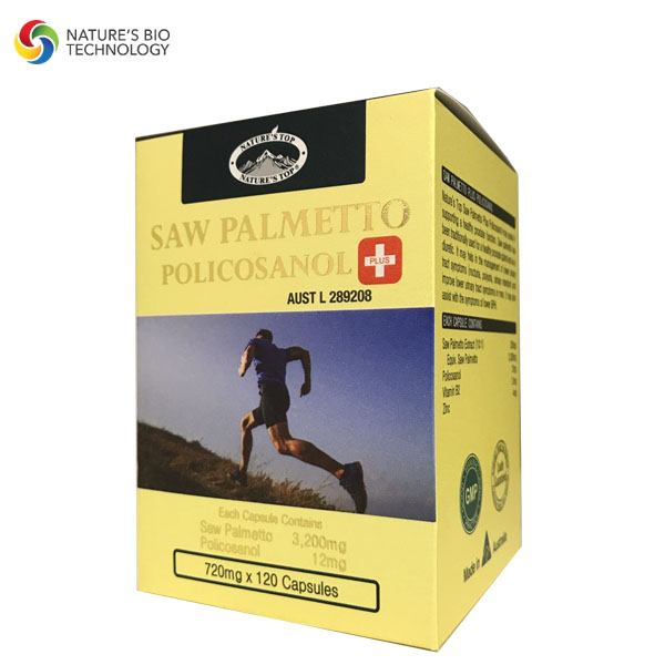 호주 네이쳐스탑 Nature’s Top 쏘팔메토 폴리코사놀 120캡슐
