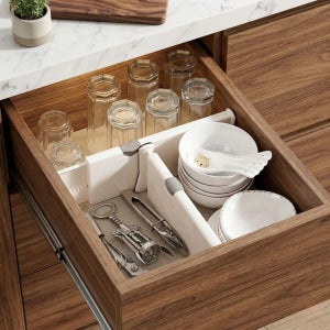 2사이즈 길이조절 서랍 칸막이 옷장 선반 정리 책상 책꽂이