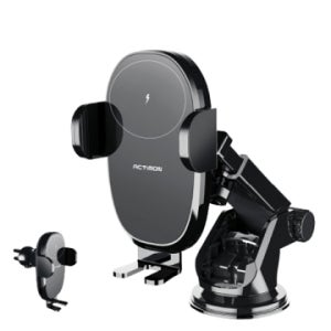 마이크로텍 15W FOD 고속 차량용 무선충전거치대 MK-1