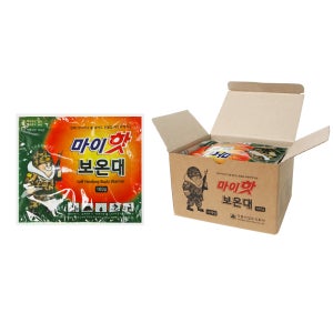 흔드는 핫팩 혹한기 군인 마이핫 보온대 160g 70매 25년 최신제조