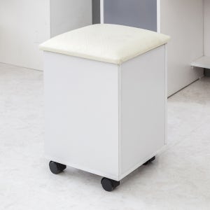 수납 화장대 의자 스툴