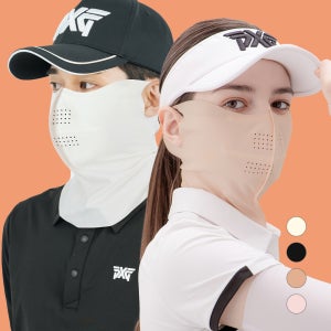 모델로 99.9% 자외선차단 롱넥마스크 골프 얼굴햇빛가리개 등산 썬 남성 여성 UV프로텍션