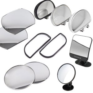 자동차 보조미러 원미러 사이드보조미러 사각지대해소 원형 볼록 거울 차선변경