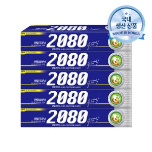 [본사배송] 2080 클래식치약 170gX5개