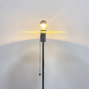 헤이유드 미드센추리 장스탠드 미니멀리즘 ufo 스테인레스스틸 플로어 램프 165cm 거실 포인트조명