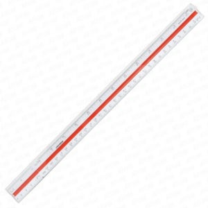 우찌다삼각스케일30cm