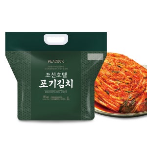 피코크 조선호텔 김치 포기김치 8kg 배추