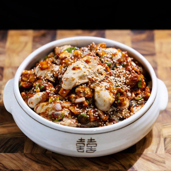 통영 생굴무침 1kg 제철 굴무침 강이네식탁