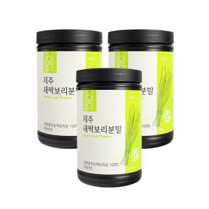 제주 보리 새싹 분말 가루 690g 국내산 (230g X 3통)