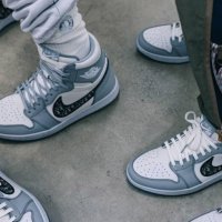 Dior X Nike 에어 조던 1OG 레트로 로우