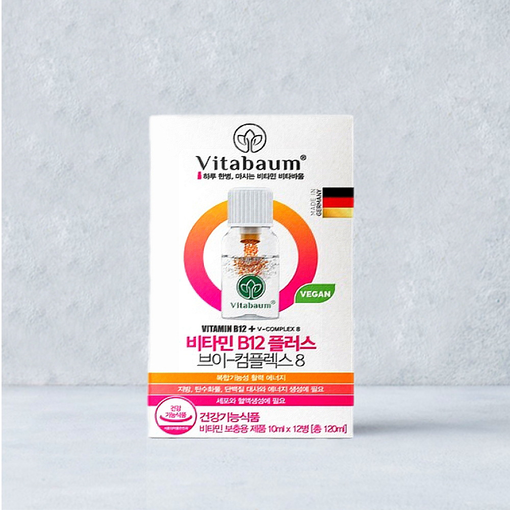 <b>비타바움</b> 마시는 액상 비타민B 컴플렉스 복합체 영양제 비타민비군 비타민B12