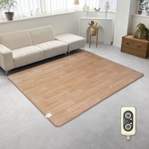 사계절구들장 모노륨 전기장판 거실 온돌 전기 카페트매트 민무늬 5인용 (250x183cm)