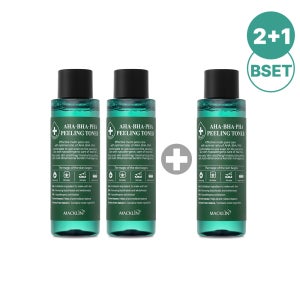 2+1 맥클린 아하바하파하 티트리 필링토너 150ml 문제성피부진정 각질제거 여름토너