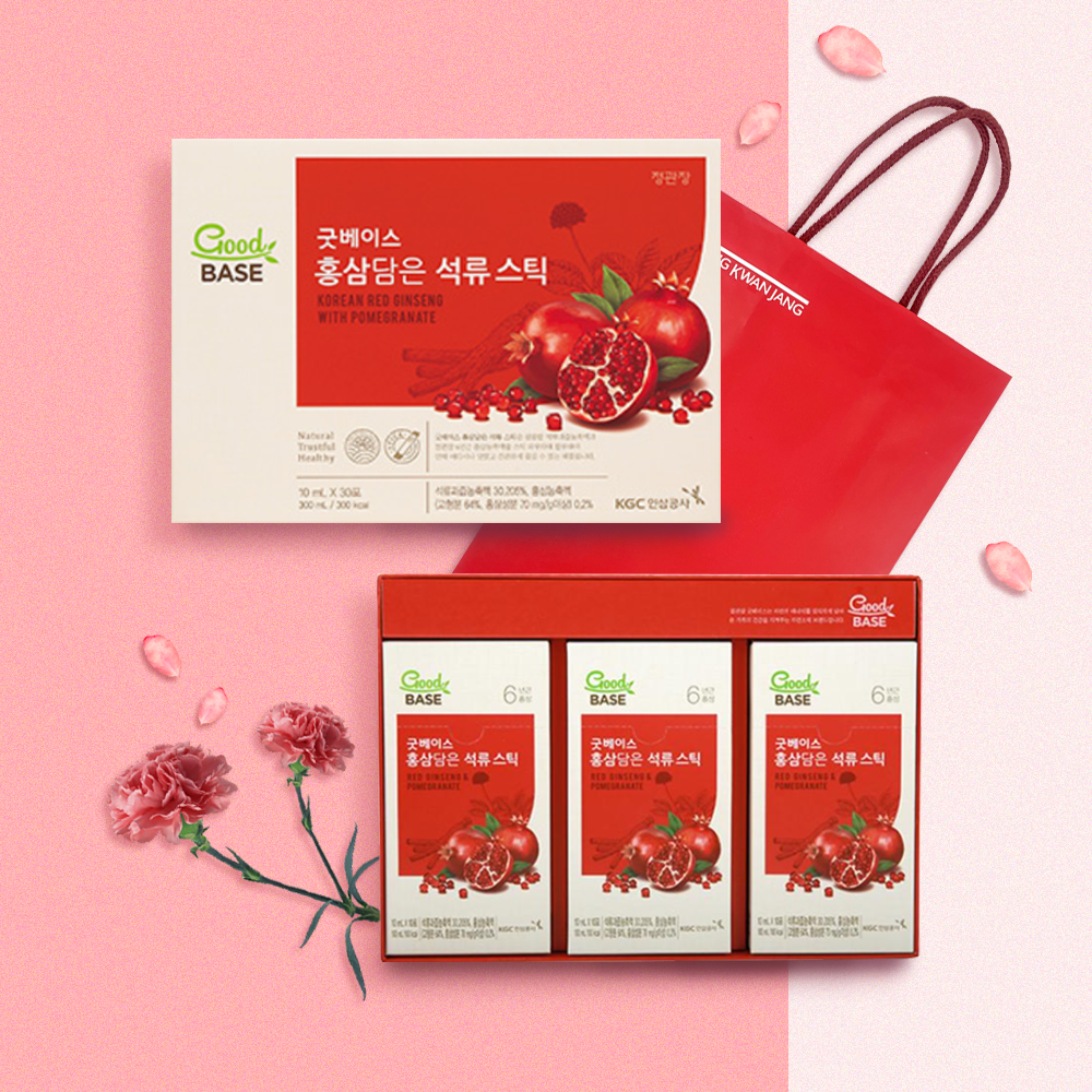 정관장 석류즙 홍삼석류스틱 30포 갱년기 엄마생일 시어머니선물