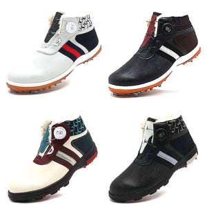 겨울 골프부츠 방한화 남성 여성 스파이크/리스 골프화 로드릭 루칸 보아 다이얼