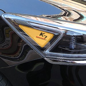 레드포인트 레터링 올뉴k7 헤드라이트 리플렉터 스티커 데칼