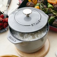 STAUB 스타우브 4색 라이스 꼬꼬떼 솥밥 주물냄비 16cm