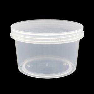 슬라임통 200ml (100개) 이지스크류 이유식 소분 식품 용기