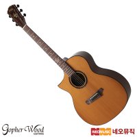 고퍼우드 i320RCE LH 어쿠스틱기타GTG / Gopherwood Acoustic Guitar /탑솔리드 왼손 기타/픽업장착+풀옵션