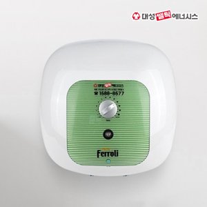 대성쎌틱 페로리 저장식 전기온수기 30리터 자가설치 언더싱크형 SG-30 (US 상향식)