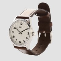 마가렛호웰 일본 LEATHER STRAP WATCH 시계 - BROWN