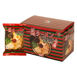 이치란 라멘 1박스 (5개입) 꼬불면 / JAPAN ICHIRAN Ramen Wrinkled noodles Box (5 packs)