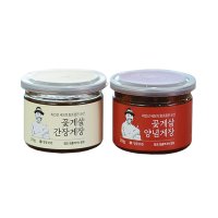 함초품은 군산 꽃게살게장(간장 양념)(500g-250g 각1개씩)