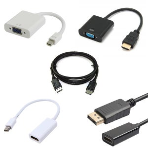 영상변환 컨버터 VGA RGB HDMI Mini DP