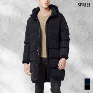 남녀공용 웰론 롱패딩 생활방수 롱점퍼