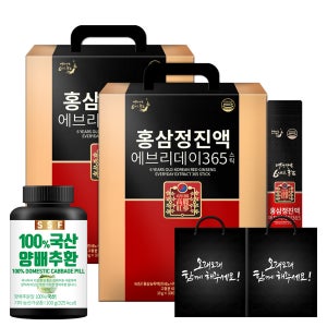 100포+100포 6년근 홍삼정 진액 에브리데이 365 홍삼 스틱 순수식품