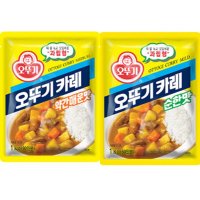 오뚜기 카레가루 약간매운맛 순한맛 1kg 대용량 카레분말 과립 가정용 식당용